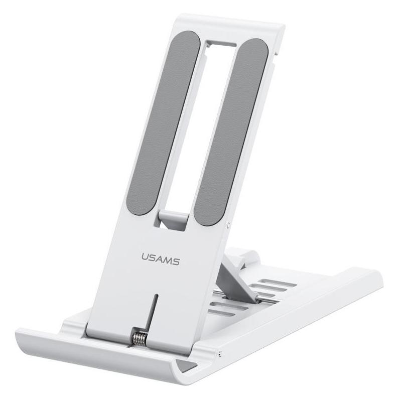 Usams Tischhalterung Smartphone/Tablet - Weiss (ZJ070ZJ02)