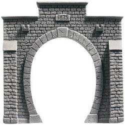 NOCH 58041 PROFI plus H0 Tunnel-Portal 1gleisig Hartschaum-Fertigmodell, Unbemalt