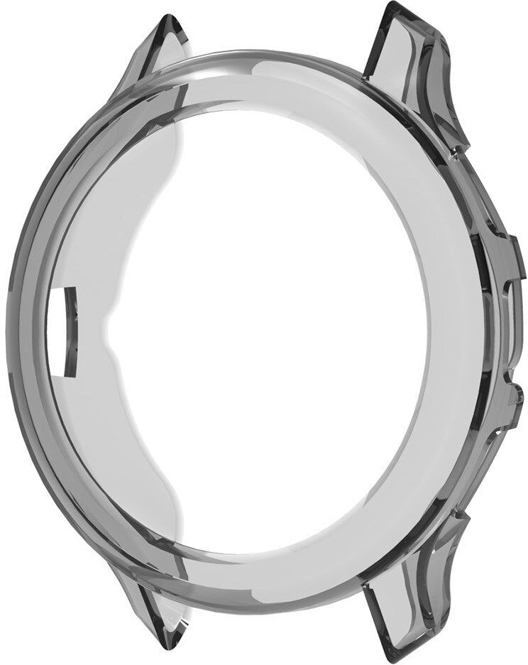 INCOVER Garmin Venu 3 Transparent Fleksibelt TPU Plastik Cover - Sort