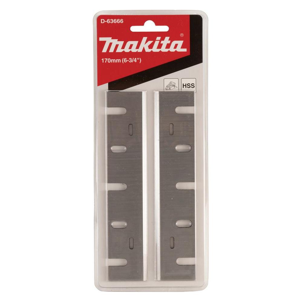 Makita D-63666 Planing knife pair 170MM HSS 2pcs (D-63666)