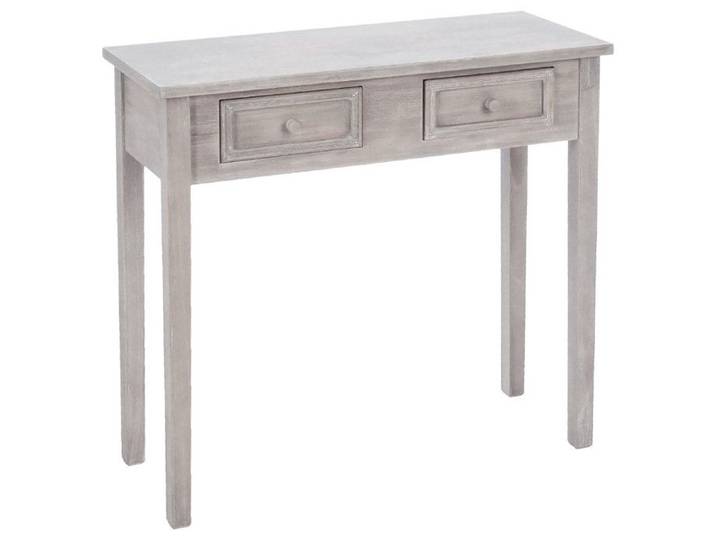 Console déco 2 tiroirs  Charme  Atmosphera - Blanc