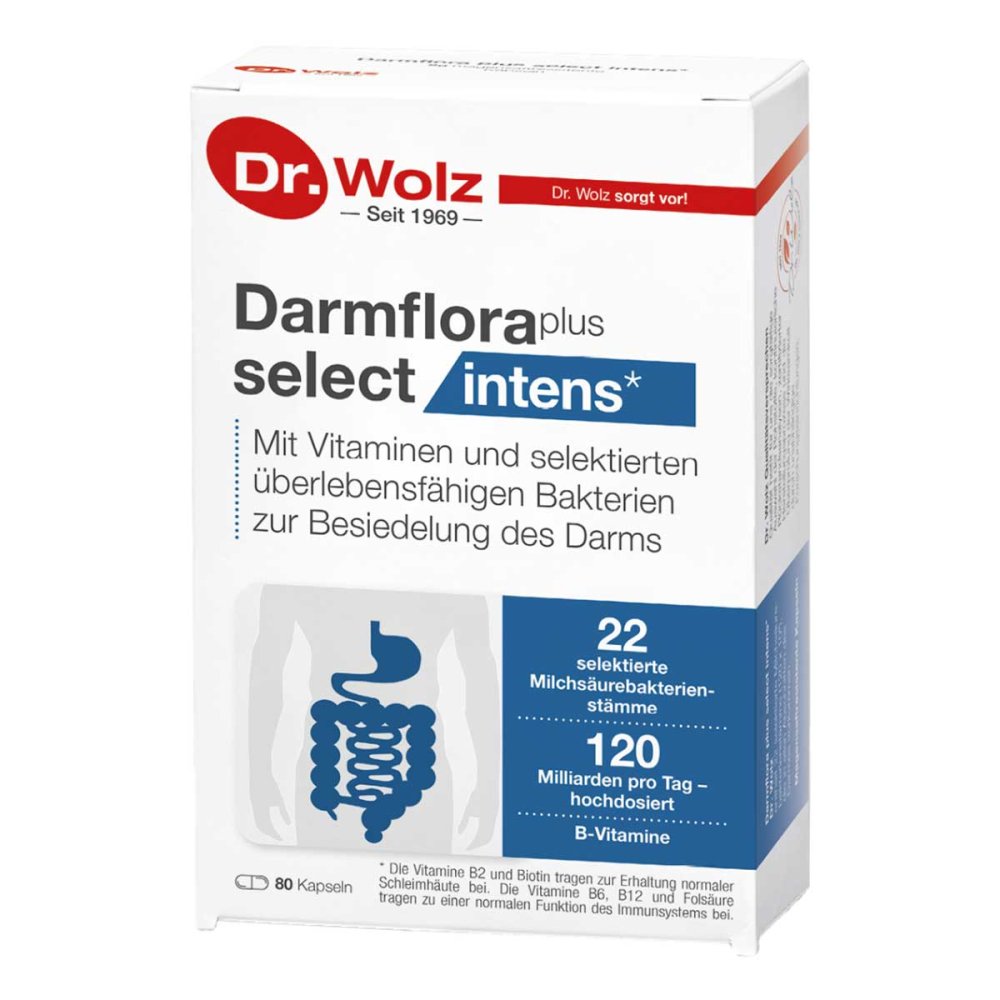 Dr. Wolz Zell GmbH Darmflora plus select intens Kapseln 13839425