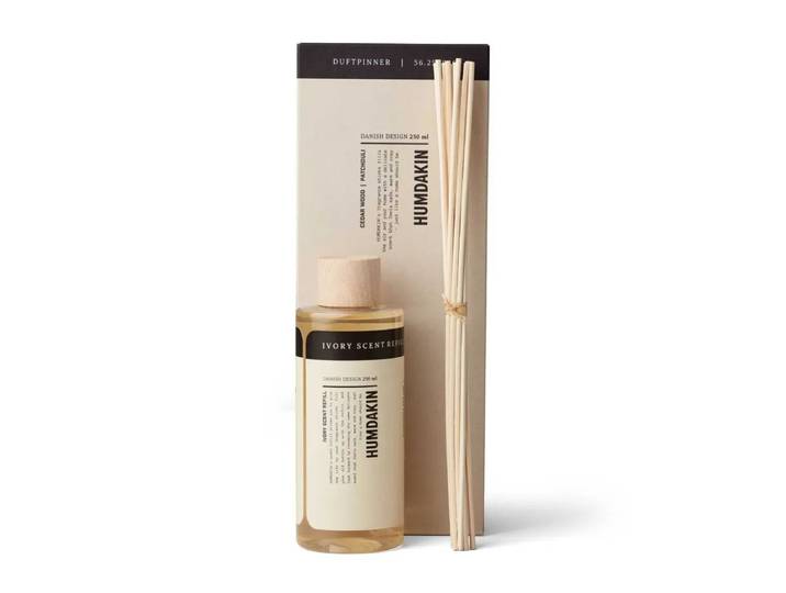 Humdakin Recharge pour bâtonnets parfumés Humdakin 250 ml Ivory
