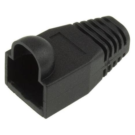 ACT RJ45 black boot for 6.5 mm cable. Color: Black Cable boot rj45 6.5mm black (TT4519)