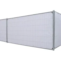 Noor Bauzaunplane Profi 140g/m2 Schwarz