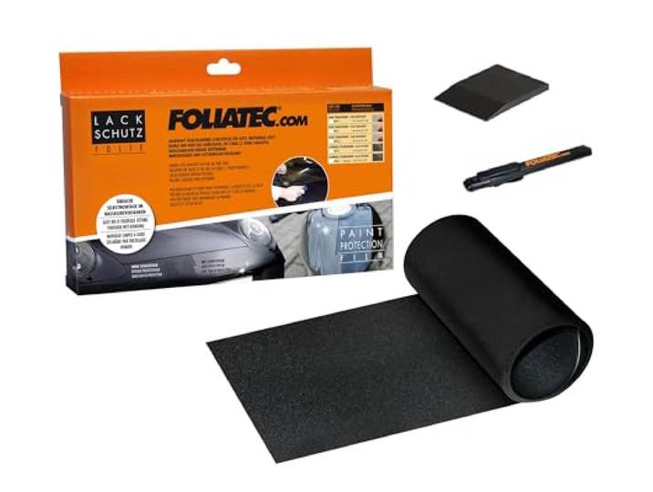 Foliatec LACK lakbescherming zwart 17x165cm - 1 stuk