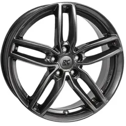 RC Design Rc29 Dark Sparkle 8.5x20 ET 40 5X108 Alufelge Grau