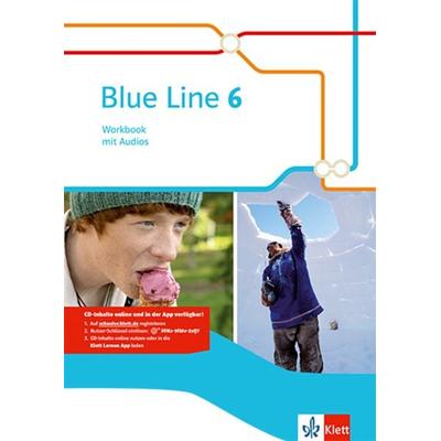 Blue Line 6. Workbook mit Audios Klasse 10, Set von , Klett Schulbuchverlag, 978-3-12-548886-1