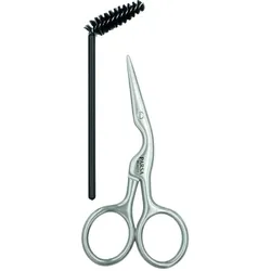 PARSA Beauty Augenbrauenschere mit Spoolie