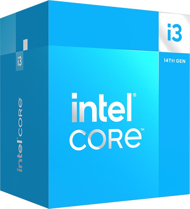 INTEL Core i3-14100 CPU 3,5 GHz 4 Kerne 17MB Cache Sockel 1700 Boxed o. Lüfter BX8071514100