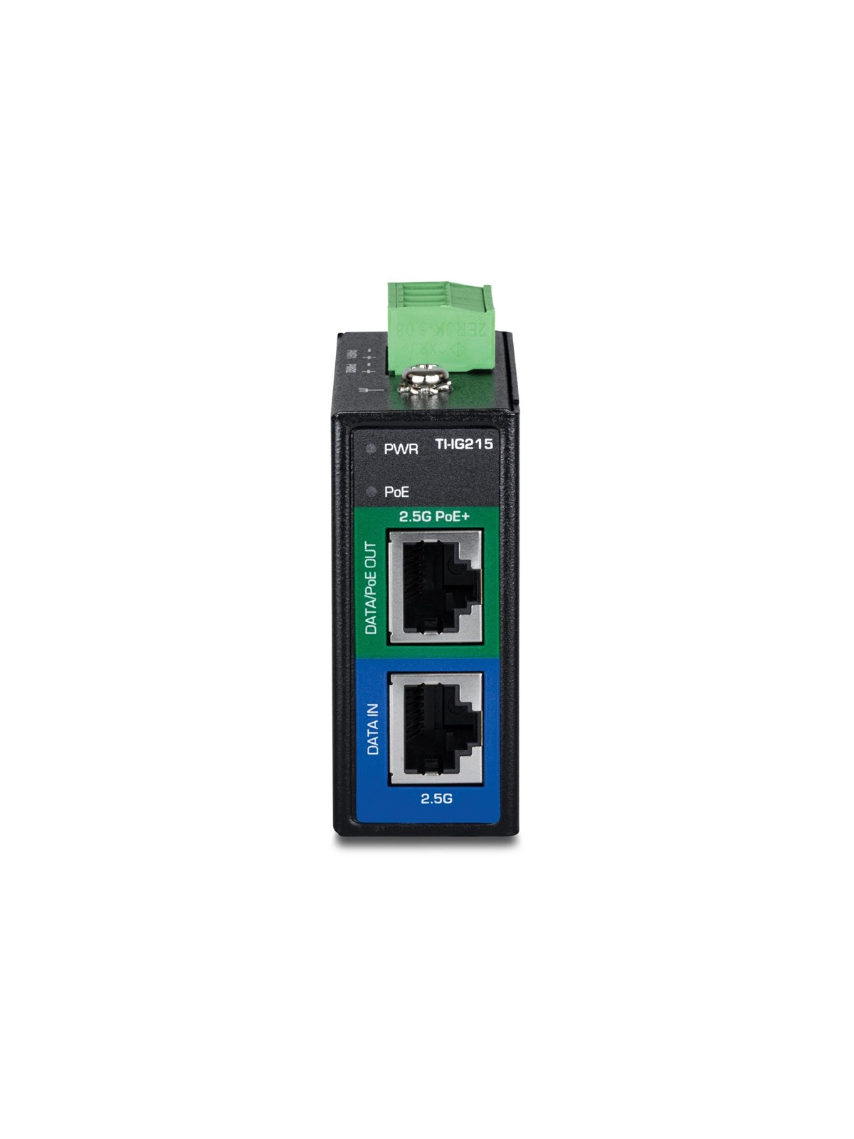 TRENDnet TI-IG215 - Version 1 - PoE injector - 2.5G industrial - 30 Watt - TAA Compliant