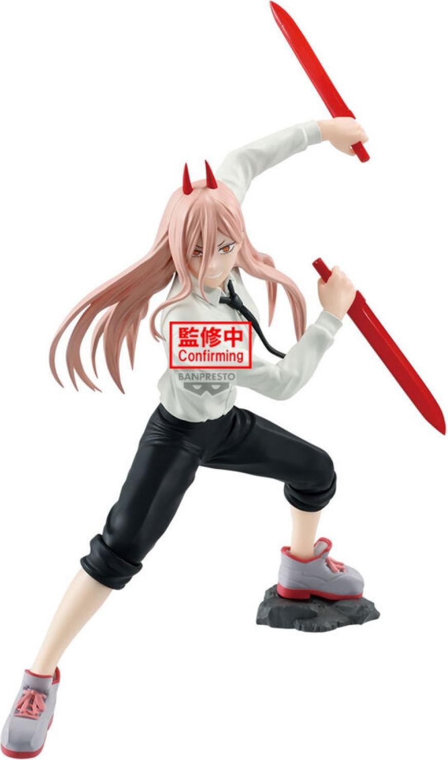 Banpresto Chainsaw Man Power Vibration Stars Verzamelbeeldje, 16 cm