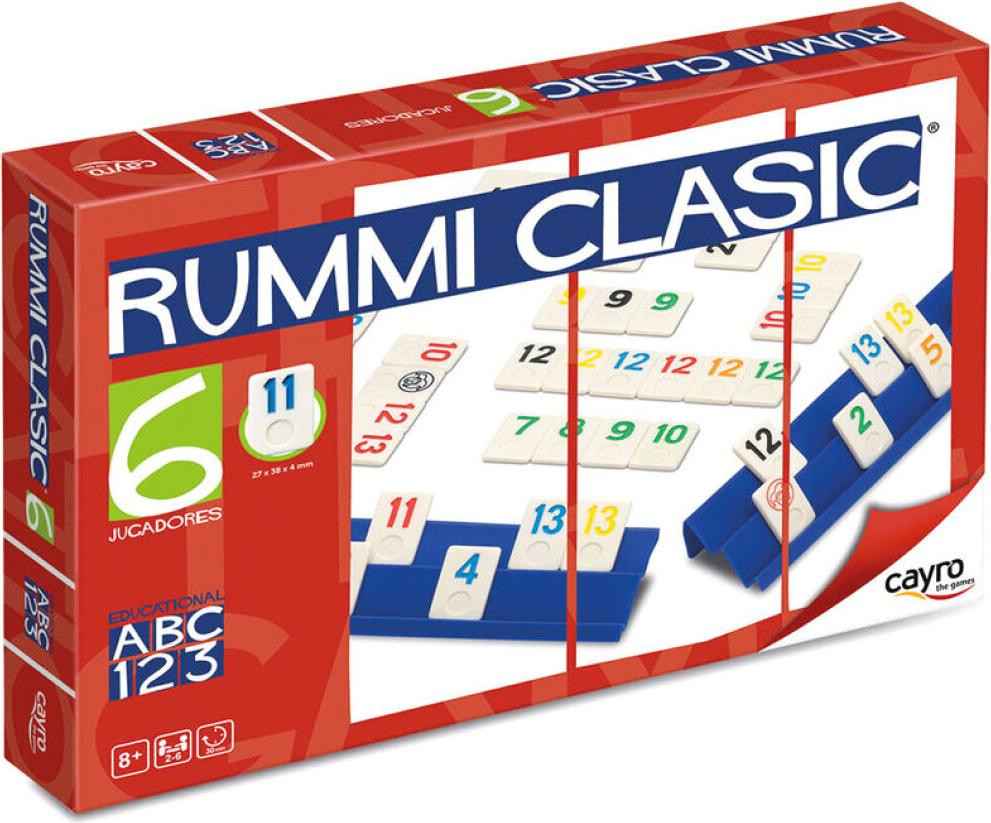 Rummi Classic bordspel van CAYRO, meertalige editie