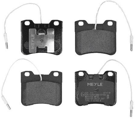 MEYLE 025 212 6717/W Brake pad set