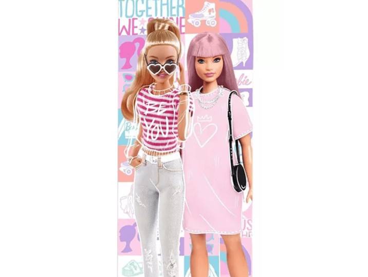 Barbie strandlaken Together - 70 x 140 cm