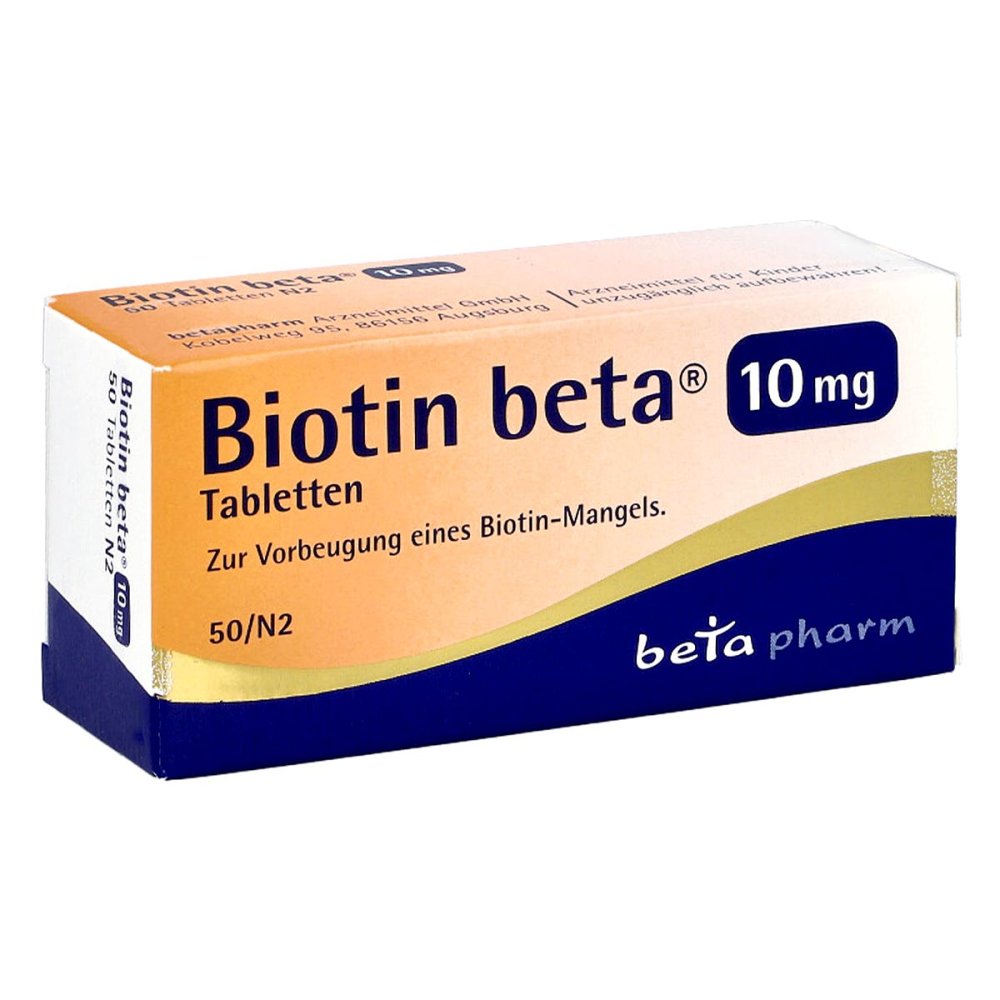 betapharm Arzneimittel GmbH Biotin Beta 10 Mg Tabletten 17386966