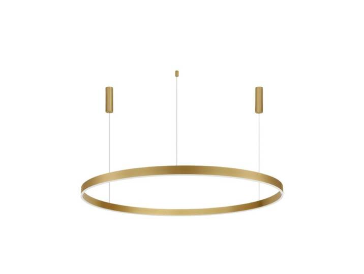 Nova Luce Pendelleuchte Motif - Gold , 150 , dimmbar mit Fernbed