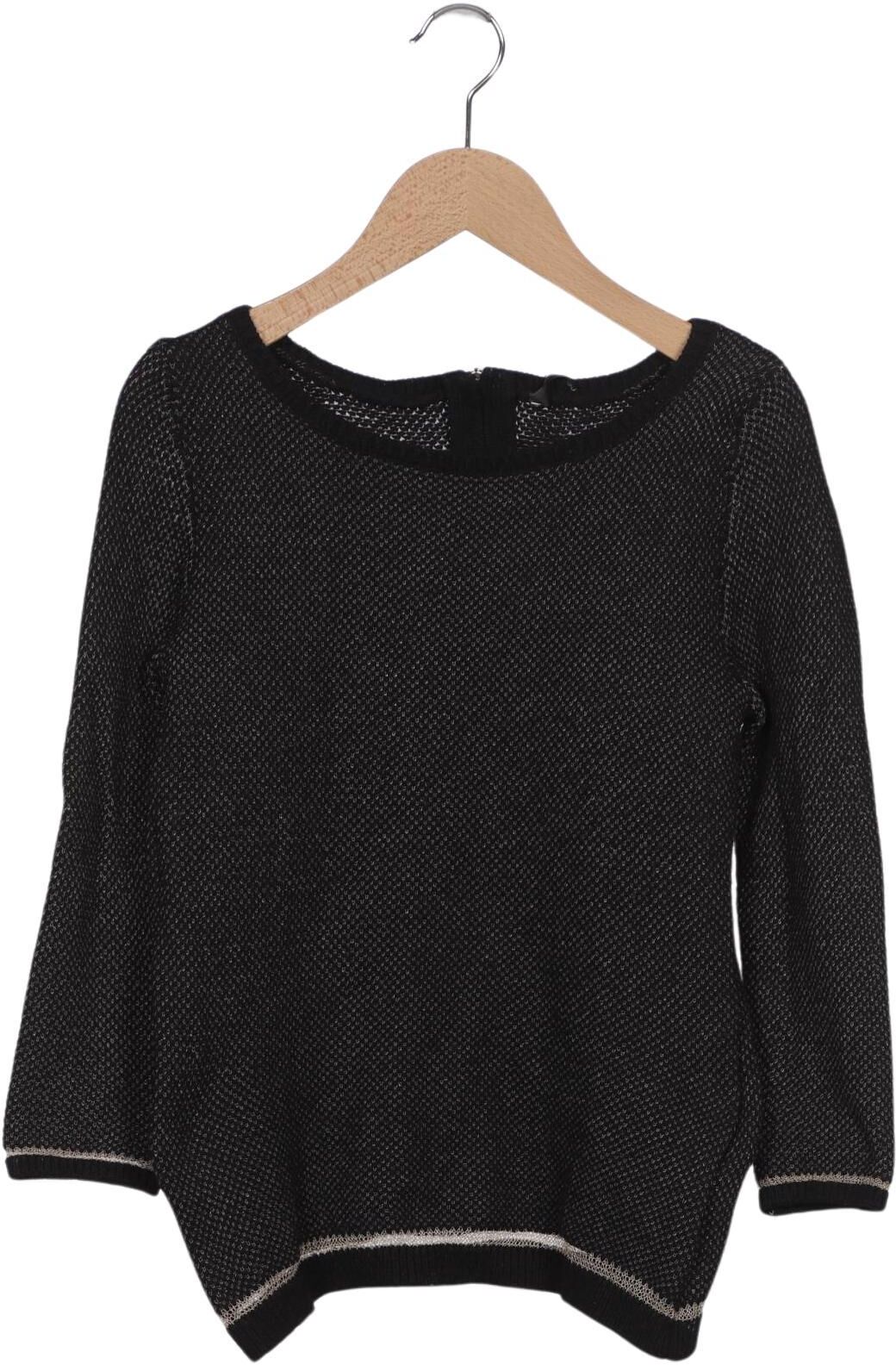 NAF NAF Damen Pullover, Schwarz, Gr. S, Wolle / Synthetik - Second Hand