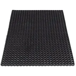 Gummiwabenmatte Miltex schwarz 100 x 150 cm Schmutzfangmatte