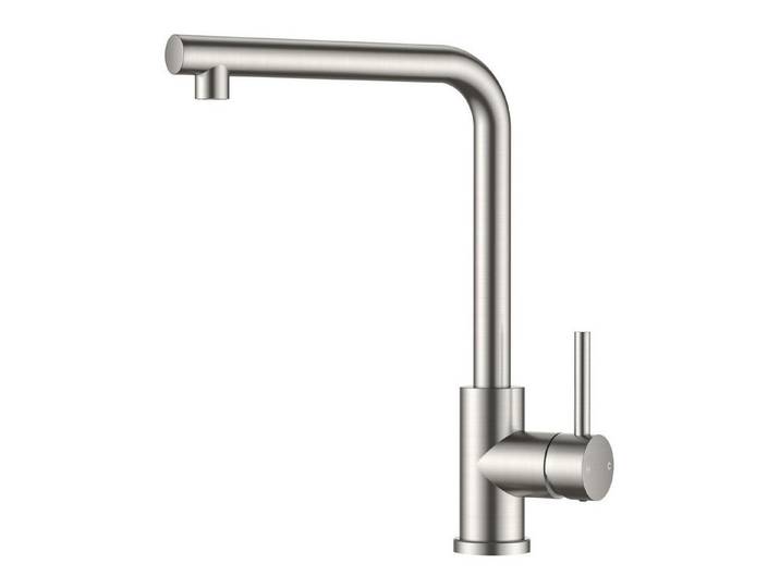 LuxusKollektion Spültischarmatur Küchenarmatur L-Form Edelstahl 360° drehbar (1-St)