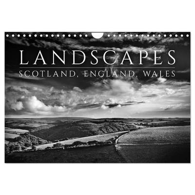 Landscapes - Scotland, England, Wales / UK-Version (Wall Calendar 2027 DIN A4 landscape), CALVENDO 12 Month Wall Calendar