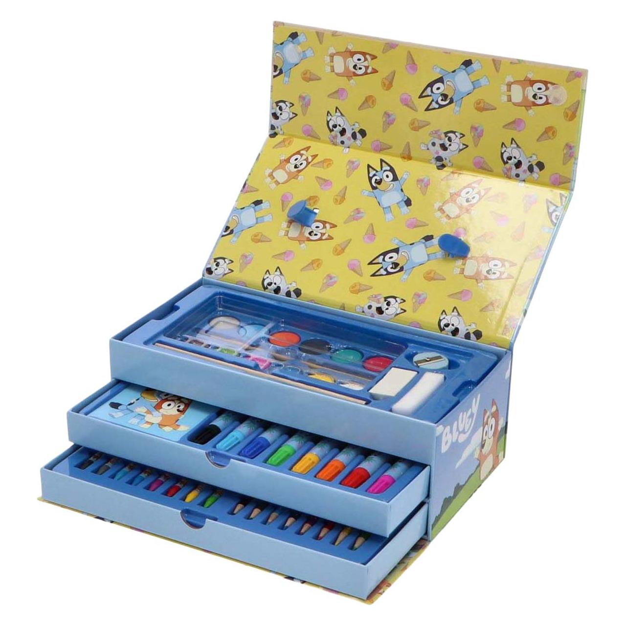 Bluey Farbkoffer-Set - 52-teilig. (65810035)