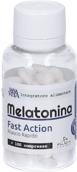 Sanavita Melatonina Integratore Sonno 100 Compresse