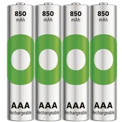 GP Batteries 4er-Pack Akkus »ReCyko+« Micro / AAA / 850 mAh