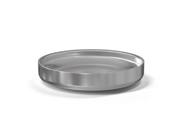 Nichba Design - Servierschale L, Ø 21 cm, Edelstahl