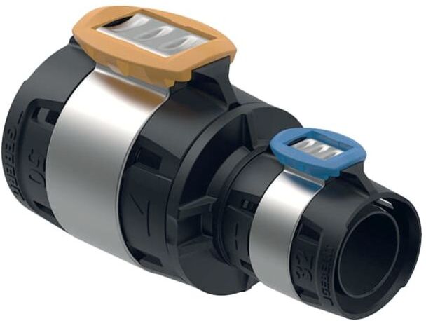 Geberit FlowFit Reduktion 620035001 DN 40/25, Ø 50/32 mm, 12,2 cm, PPSU