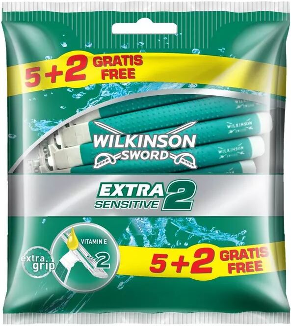 Wilkinson - Sensitive Einwegrasierer, Extra2 Sensitive Einweg, 7 Stück
