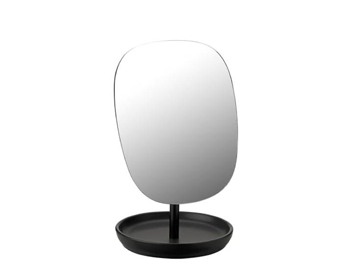 Stelton - Fjord make-upspiegel, zwart