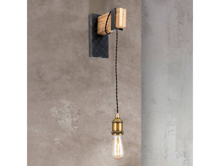 Wandlamp Cellar, dimbaar, hout licht, Woon-/ Eetkamer, Hout, Vintage, Wandlamp hout