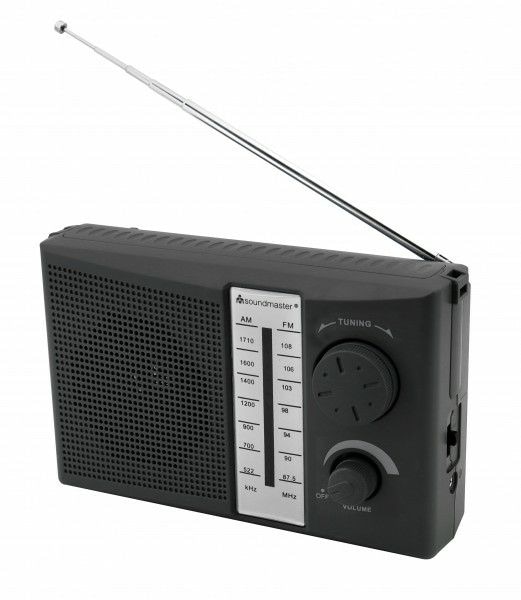 Soundmaster TR490SW AM, FM Radio Tragbar (Schwarz)
