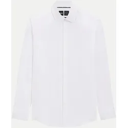 Slim-Fit Hemd Hank Weiß 38