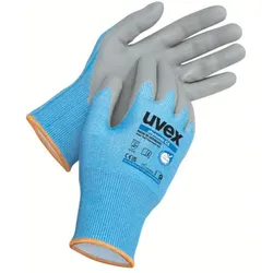uvex Montage- u. Schnittschutzhandschuh phynomic C5 blau/grau 6 - 6008106 - blau/grau