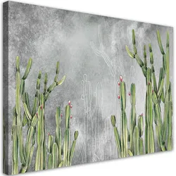 WANDBILD großer wüstenkaktus