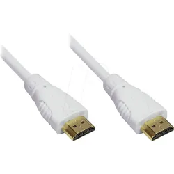 GC 4514-010W - HDMI A Stecker > HDMI A Stk., 1m weiß