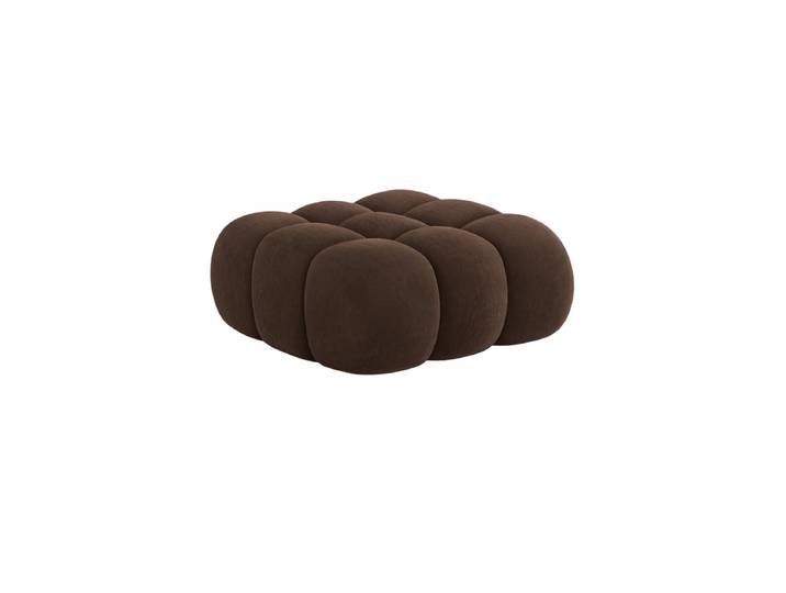 Design Sitzpouf „Maurice“ Samt Chocolat CXL by Christian Lacroix