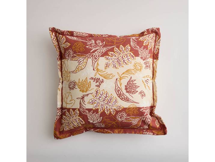 Coussin carré imprimé indien - Blancheporte