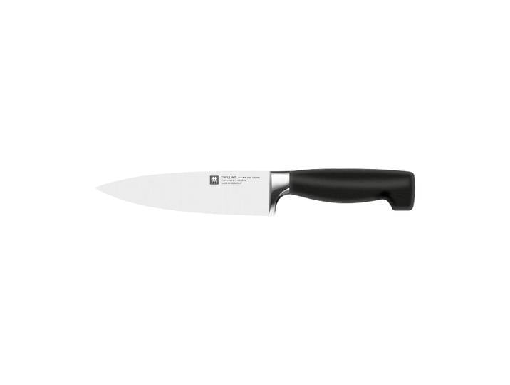 Zwilling Couteau de chef Zwilling Four Star 16 cm Noir-acier inoxydable
