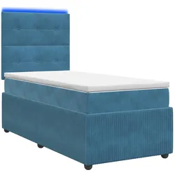 vidaXL, Boxspringbett, Boxspringbett (90 x 200 cm)