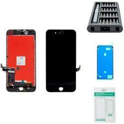 Kaputt.de iPhone 8 Plus Display schwarz - Premium-Set (Display, Apple iPhone 8 Plus), Mobilgerät Ersatzteile, Schwarz