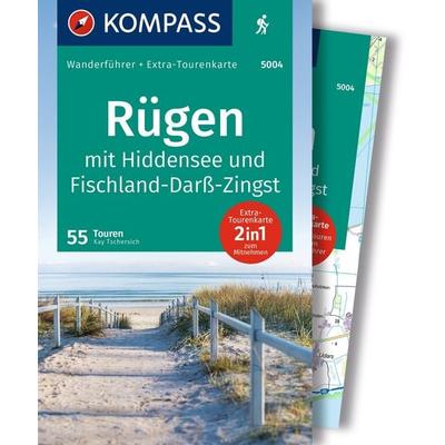 KOMPASS Wanderführer Rügen, mit Hiddensee und Fischland-Darß-Zingst, 55 Touren mit Extra-Tourenkarte, Taschenbuch von Kay Tschersich, KOMPASS Freytag