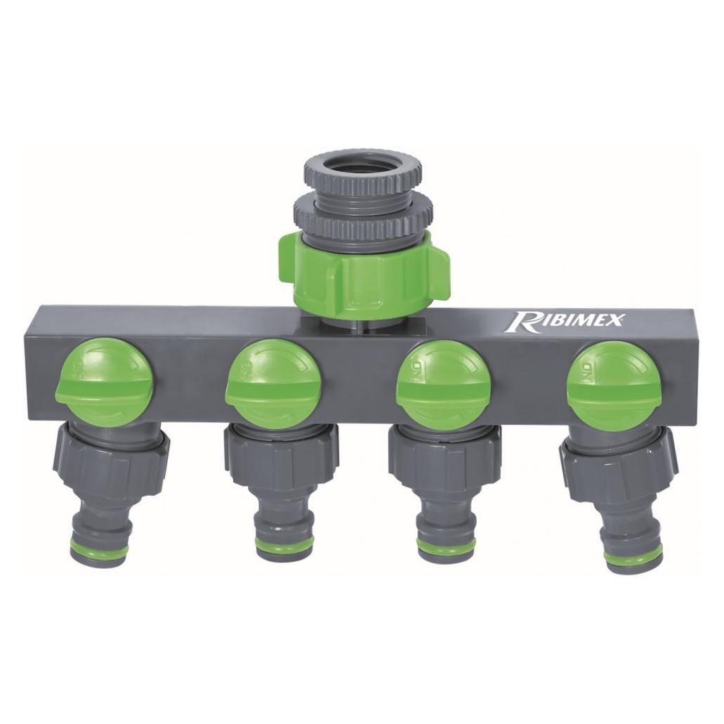 Valvex Rozdzielacz wody do kranu ogrodowego RIBIMEX, 3/4" i 1", 3/4" i 1/2" (PRA/RB.1207)