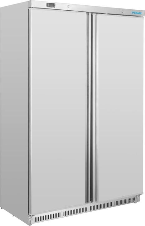 Polar C-Serie Doppeltür-Gefrierschrank Edelstahl