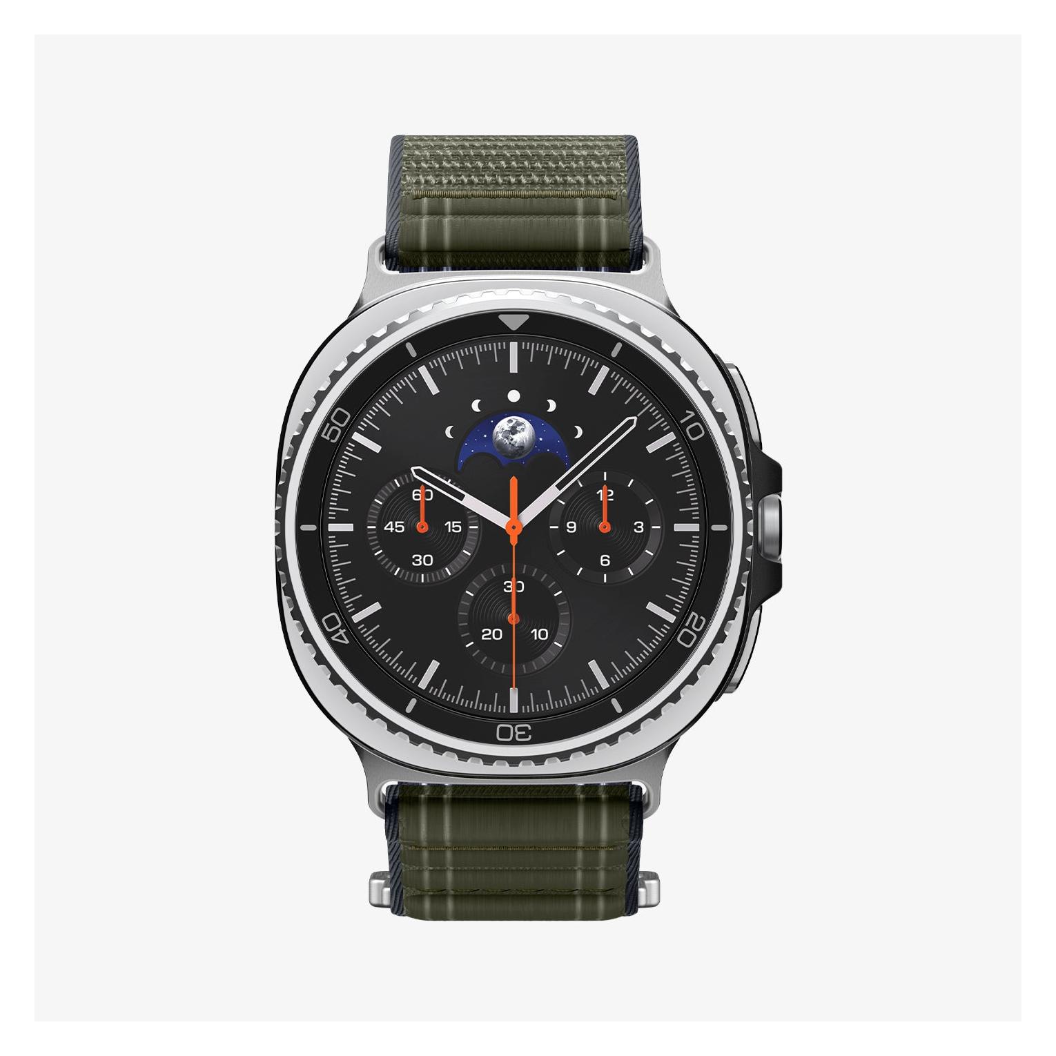 Spigen - WBF0 - Samsung Galaxy Watch8 40mm/Watch8 44mm/Watch8 Classic - Green (Nylon, Polyamid) (AMP10154)