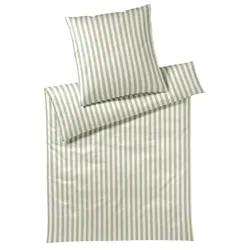 Bettwäsche STUDIO LINE (BL 155x220 cm) - grün - BL 155x220 cm