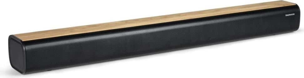 Thomson SB402BT Draadloze Soundbar, 200 W, Zwart, Hout