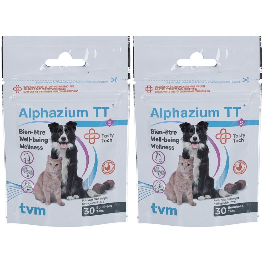 Alphazium TT S Doppelpack 2x1x30 St Tabletten